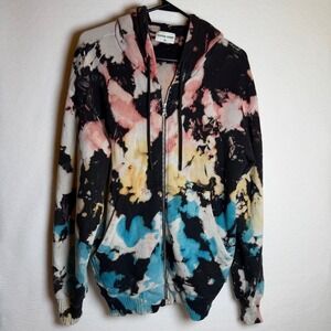 Cotton Citizen Bronx Zip Hoodie Sweater Chromatic Blast XS Unisex USA Oversized